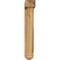 Ekena Millwork Traditional Arts and Crafts Rough Sawn Bracket w/ Offset Brace, Western Red Cedar, 6"W x 26"D x 38"H BKT0604X26X38TRA03RWR - alternate 2